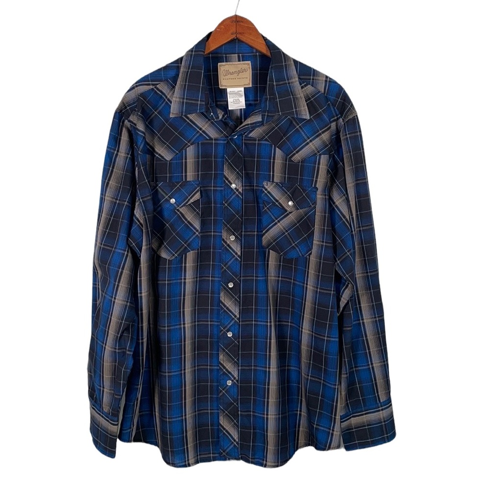 Wrangler Men’s Long Sleeve Button Down Shirt Size XLarge